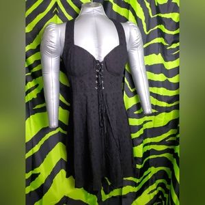 Sourpuss Magnolia Dress - Black - Runs Small